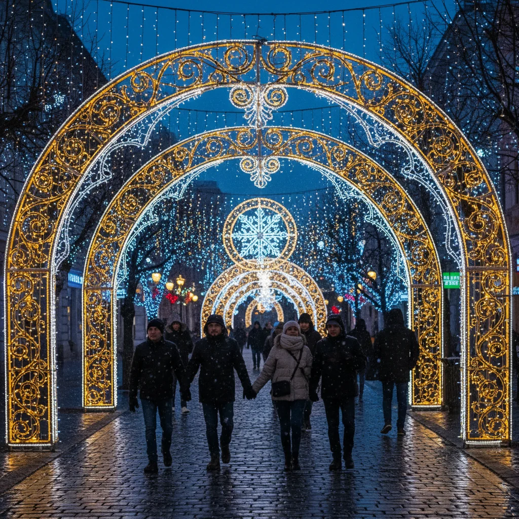 Iluminatul festiv din Cluj-Napoca se oprește după 11 ianuarie, cu calendar clar pentru reaprindere