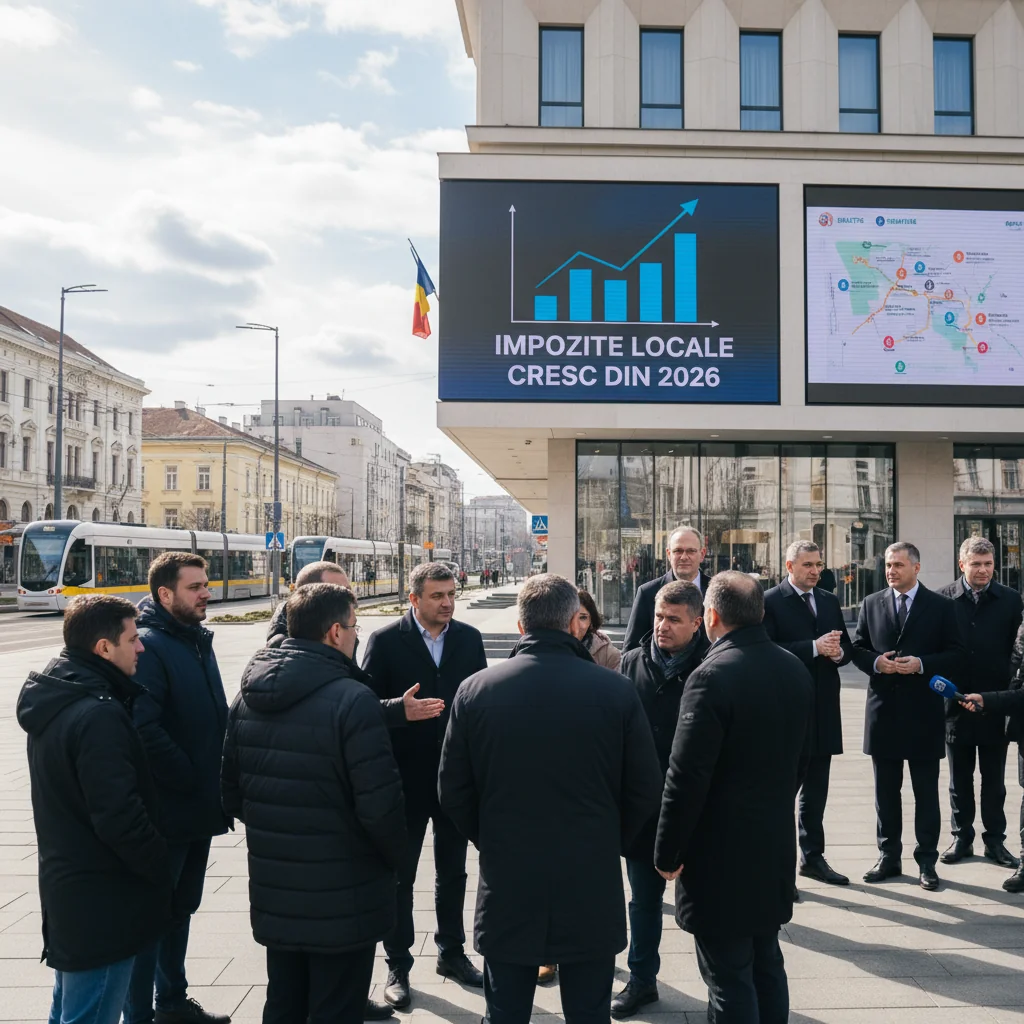 Impozitele locale cresc din 2026 la Cluj-Napoca: noi reguli pentru proprietăți și mașini