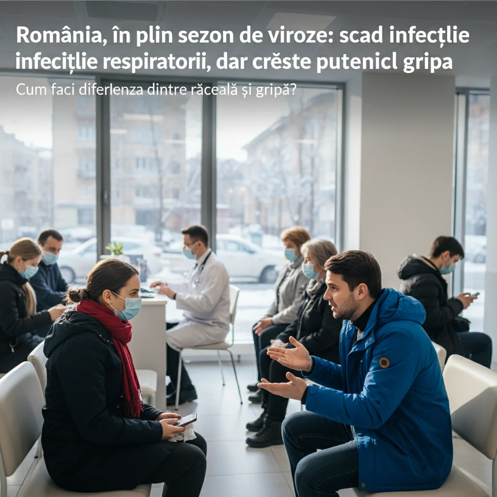 infecțiile respiratorii scad, dar gripa crește puternic – cum diferențiezi răceala de gripă