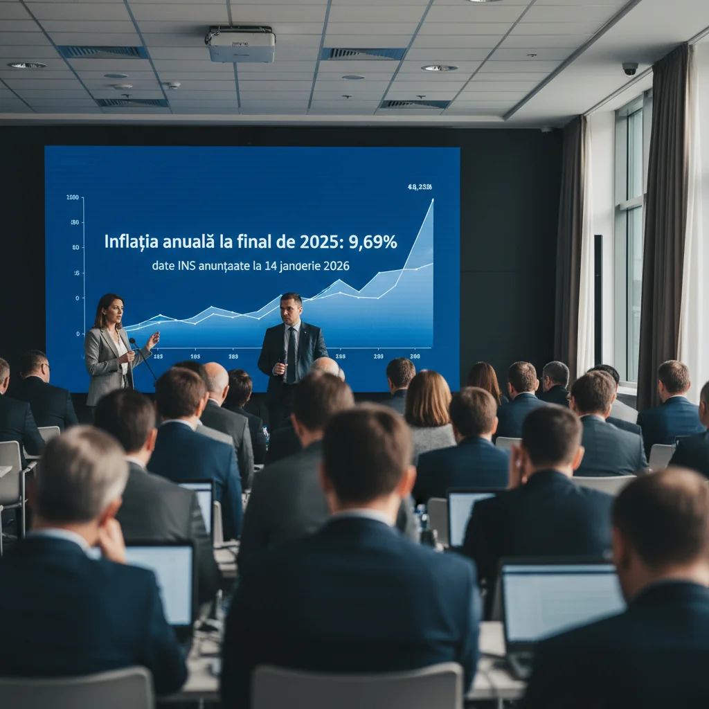 Inflația anuală la Cluj-Napoca la final de 2025: INS anunță o rată de 9,69%