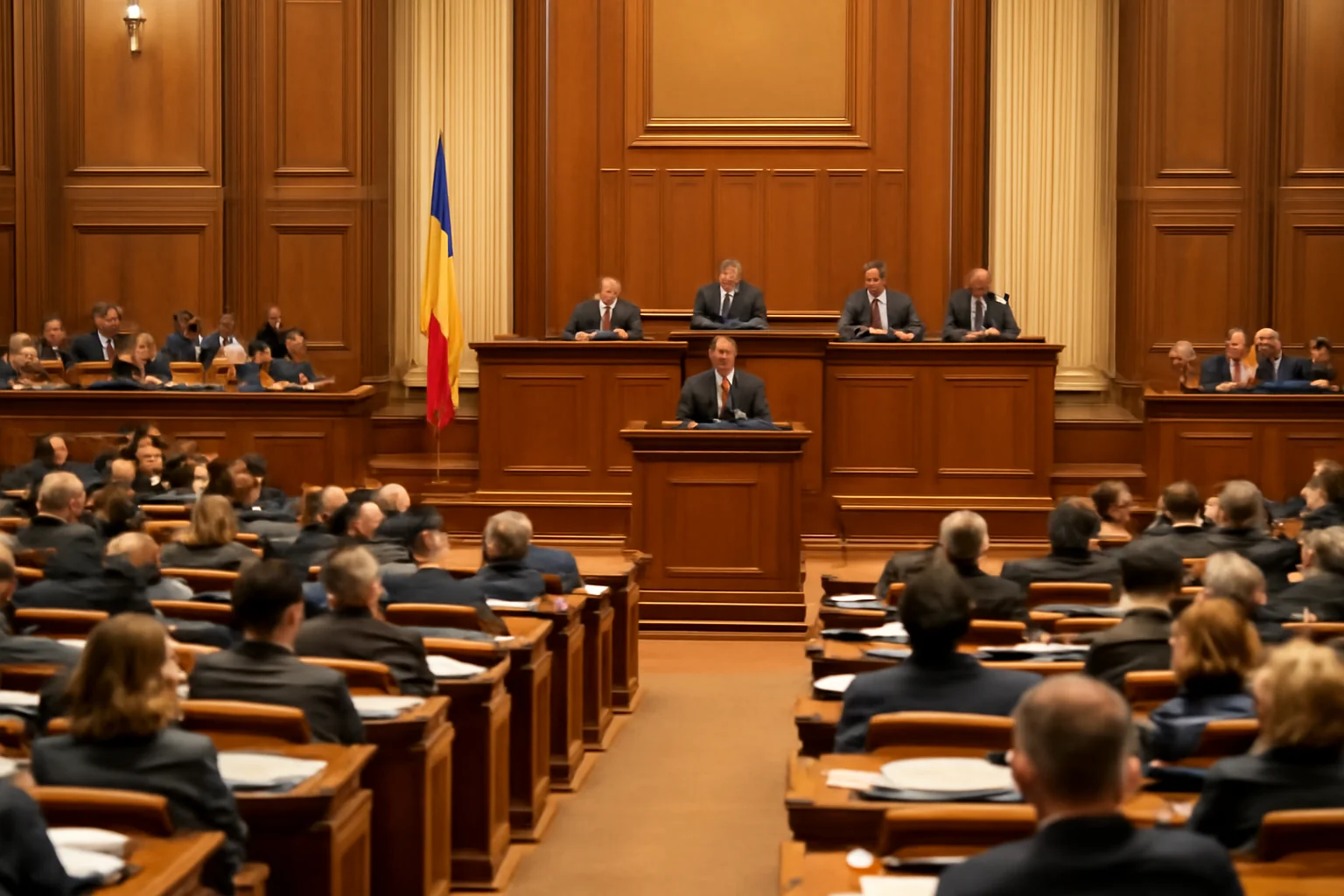 Inițiativa USR de a scădea numărul parlamentarilor la 300 prinde viață din nou în Parlament