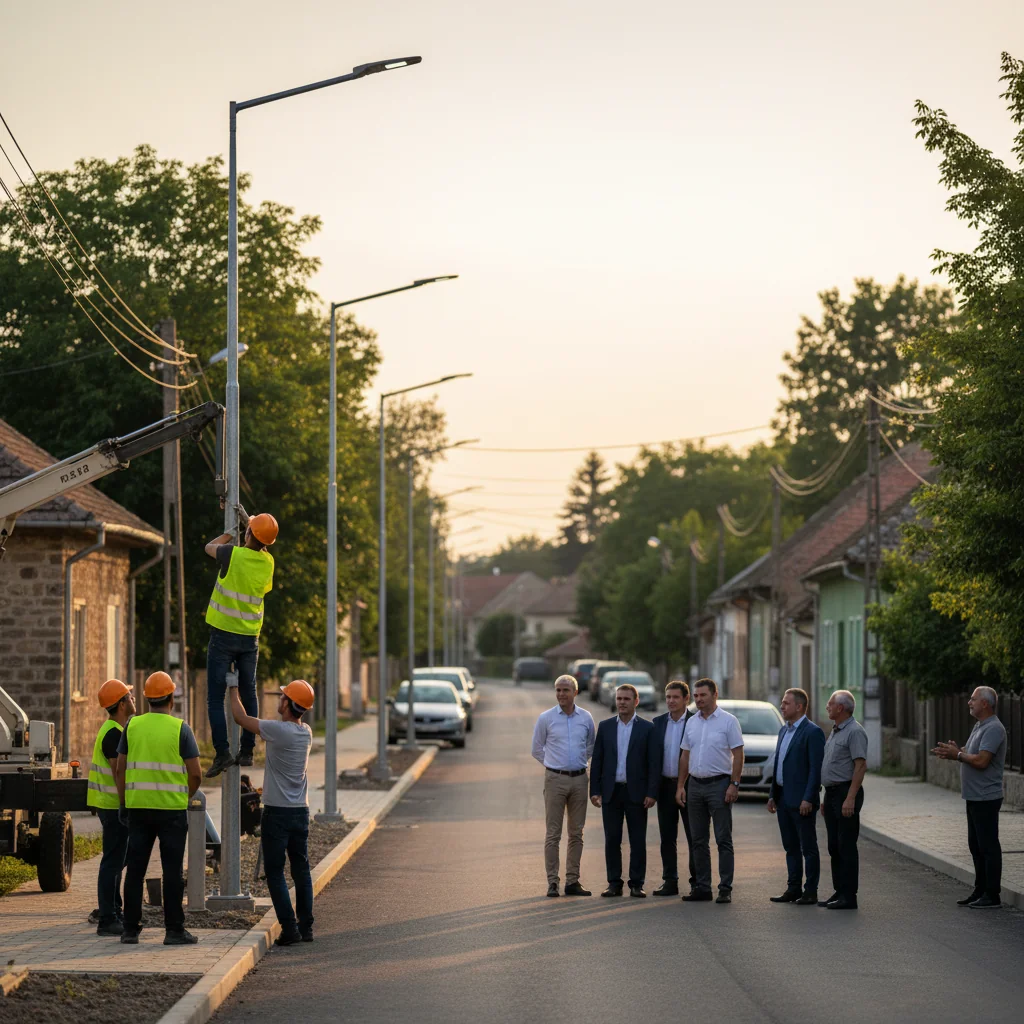 Investiție de peste 4 milioane de lei în iluminatul public, anunțată în județul Cluj, cu impact și pentru zona Cluj-Napoca