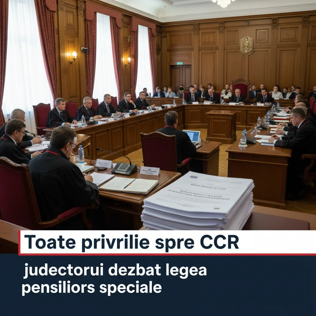 judecătorii discută legea pensiilor speciale