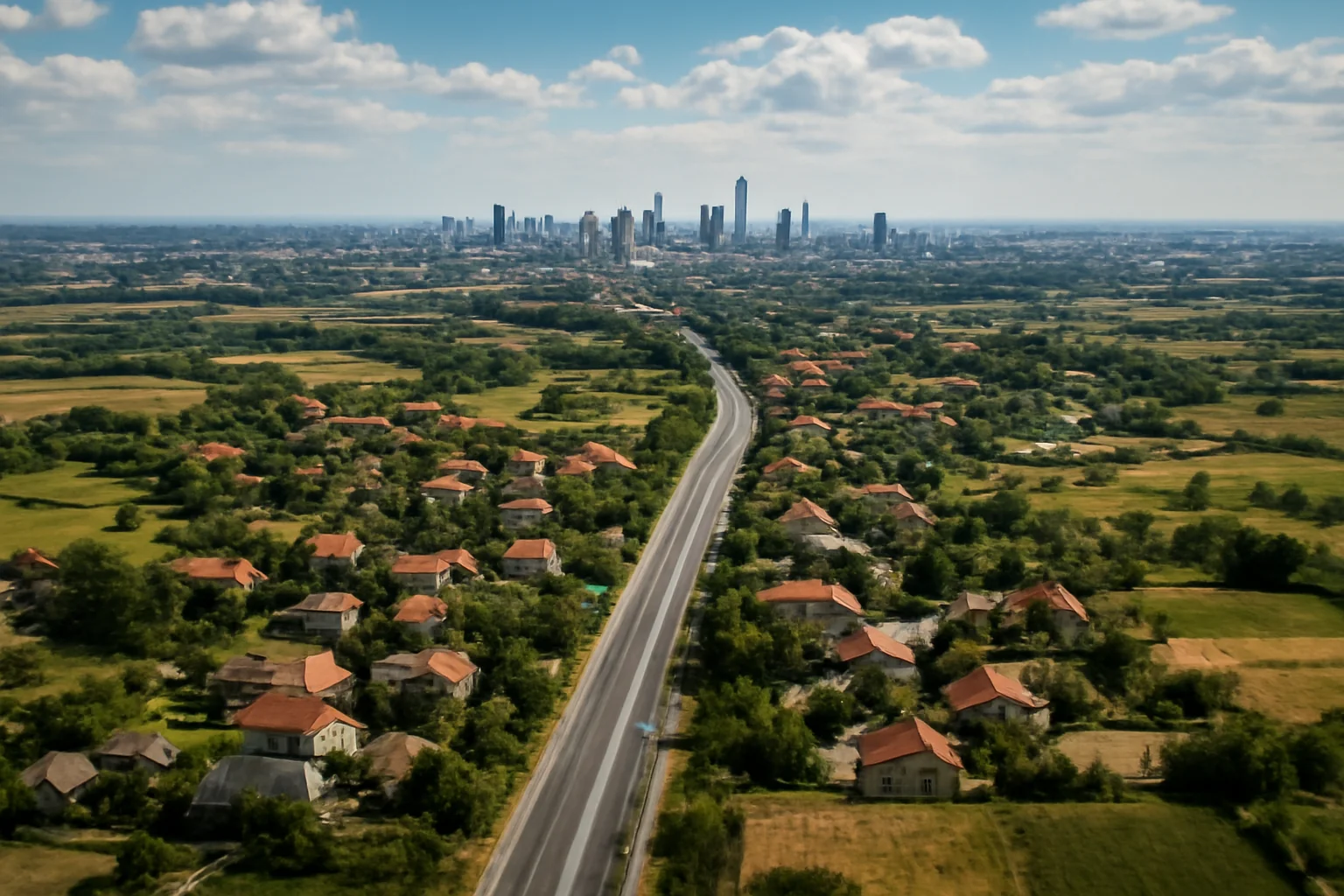 Județul Se Aproprie Vertiginos de București în 2025