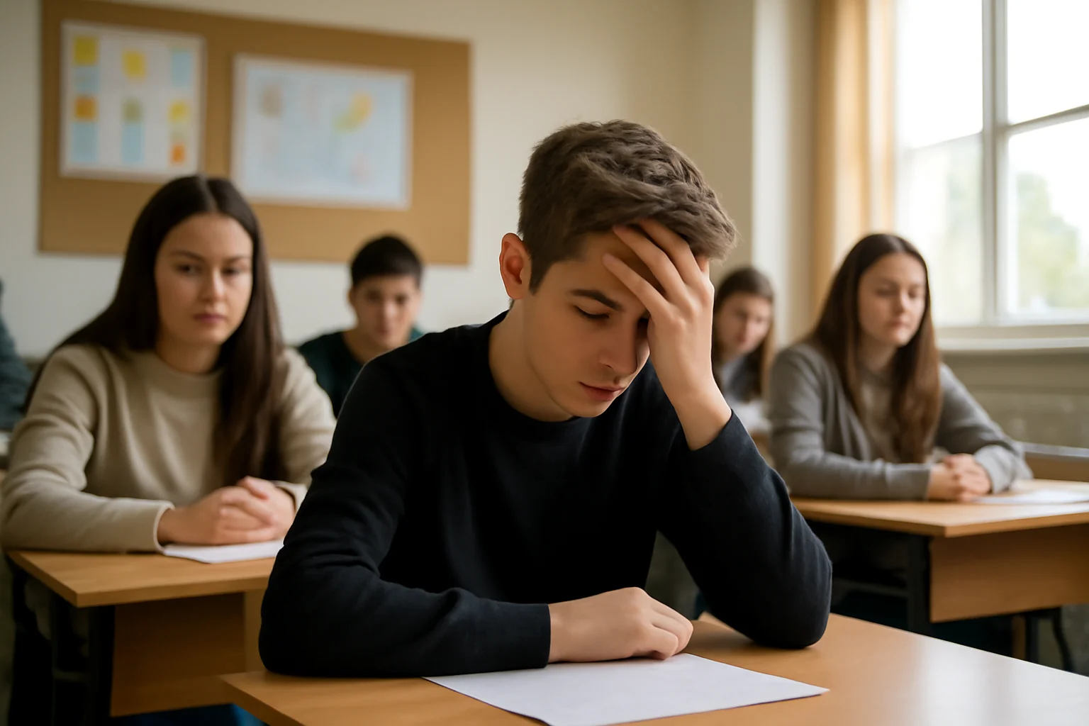 jumătate dintre adolescenți se confruntă permanent cu stres și anxietate
