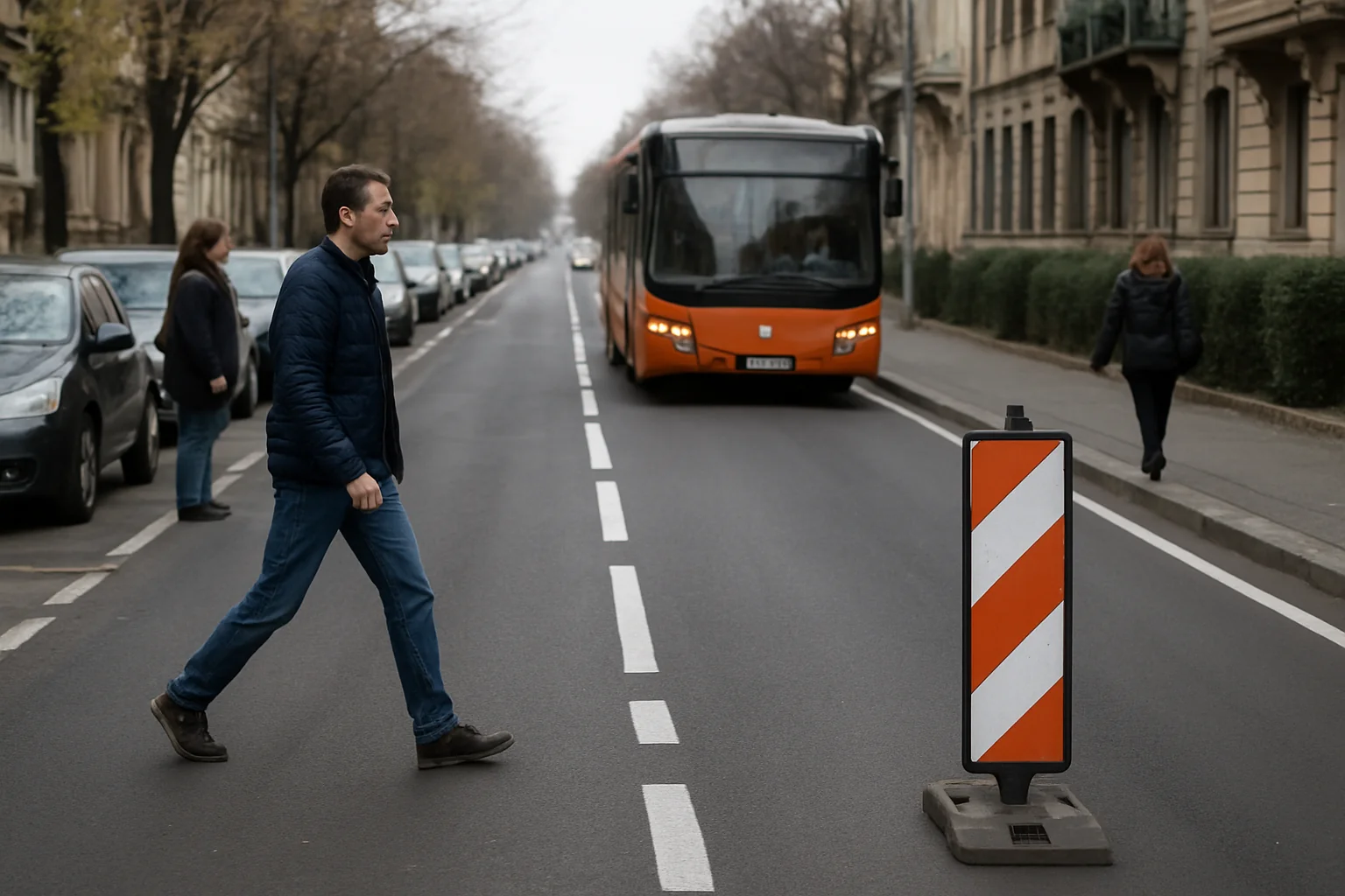 Locuri de parcare dispar pe Calea Florești pentru autobuze