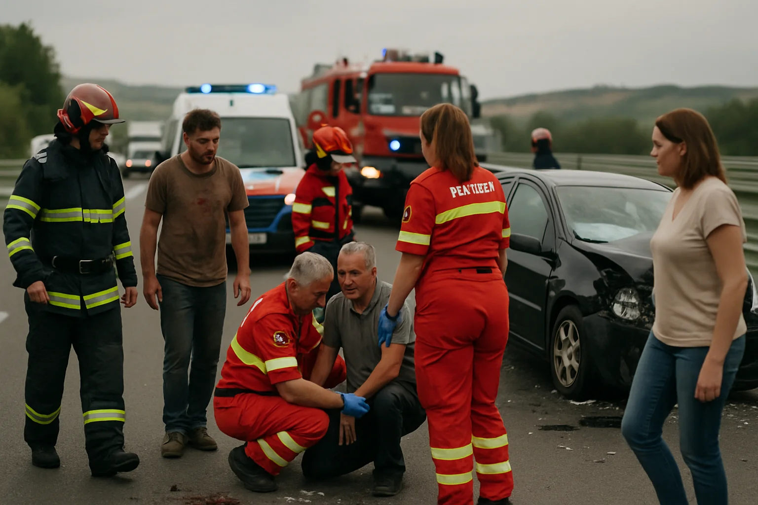 Mai multe victime rănite