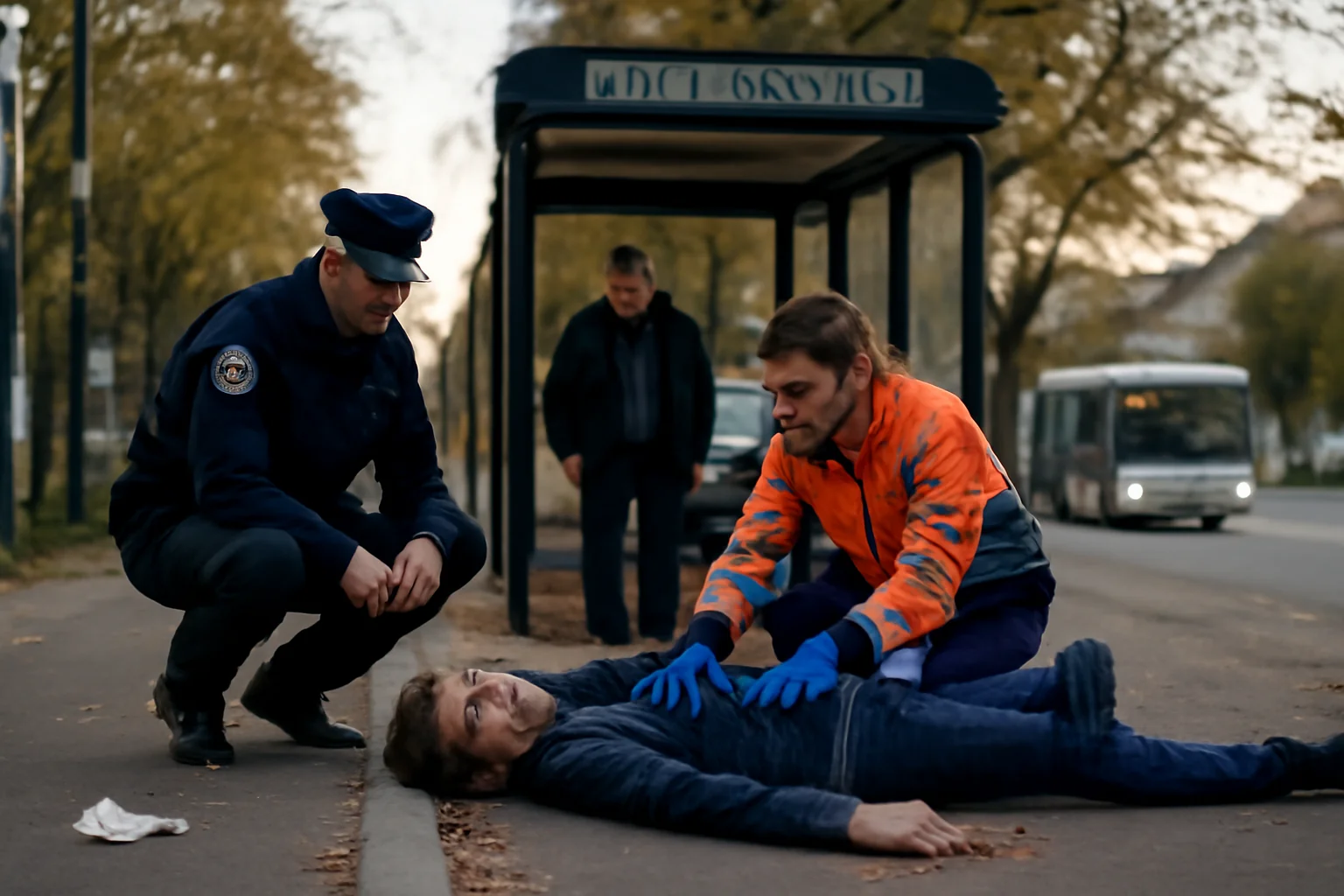 Minor rănit prin înjunghiere într-o stație de autobuz din Cluj-Napoca
