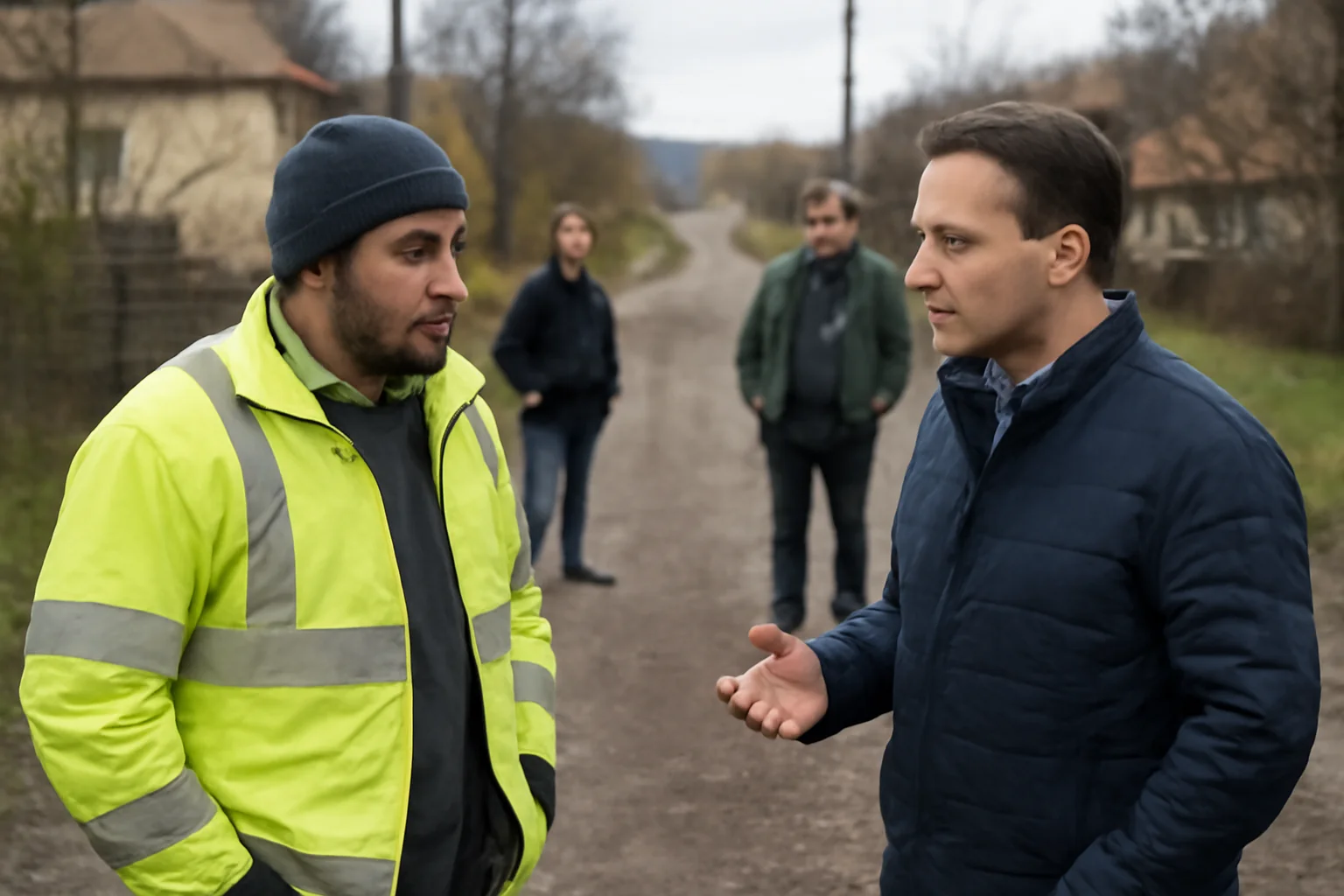 Modernizarea străzii Decebal din satul Pata, parte a unui amplu proiect rutier lângă Cluj-Napoca
