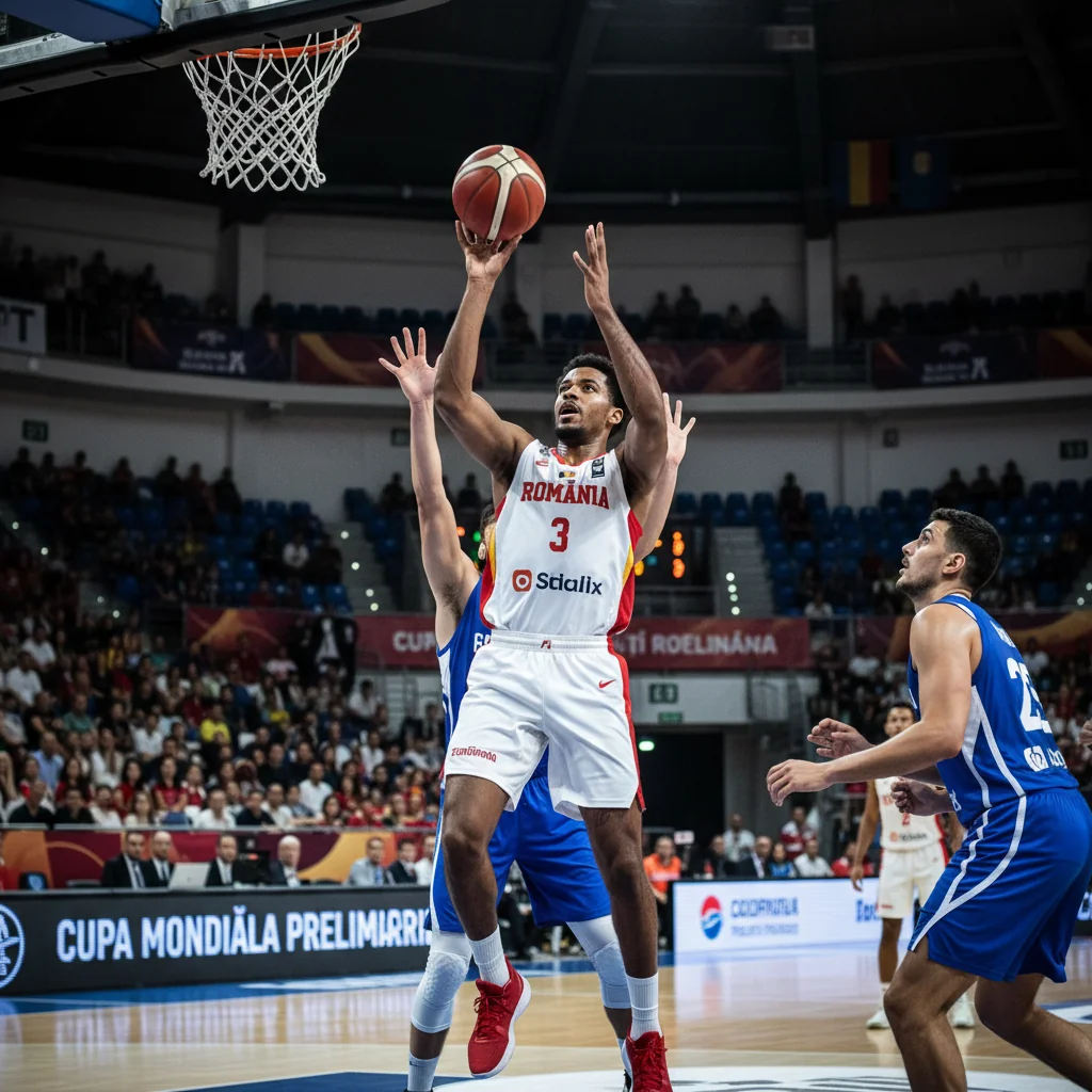 Naționala României la baschet, învinsă în primul meci din preliminariile Cupei Mondiale; debutul lui Daron Russell analizat