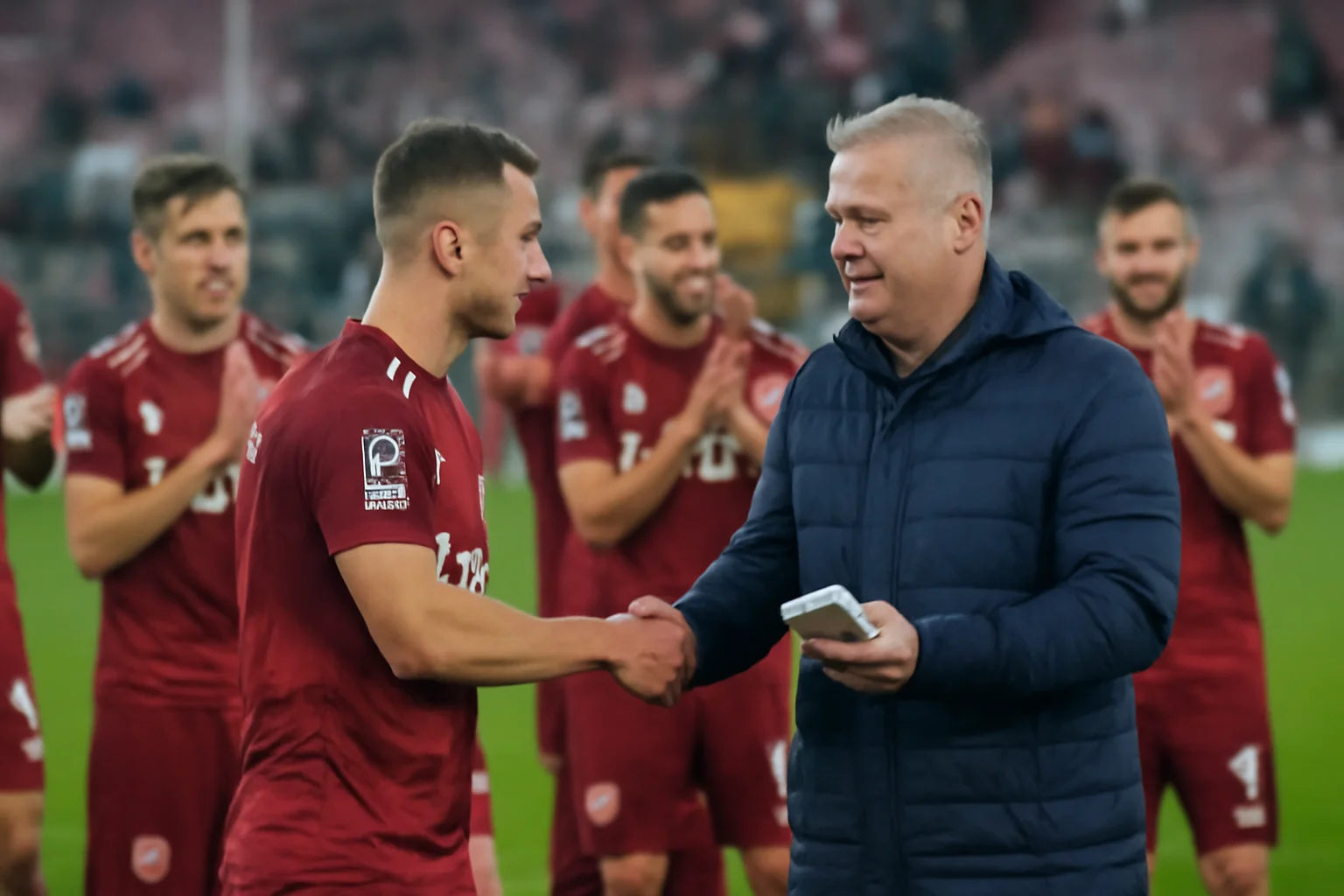 Neluțu Varga anunță primă pentru jucătorii CFR Cluj după derby-ul câștigat la Cluj-Napoca