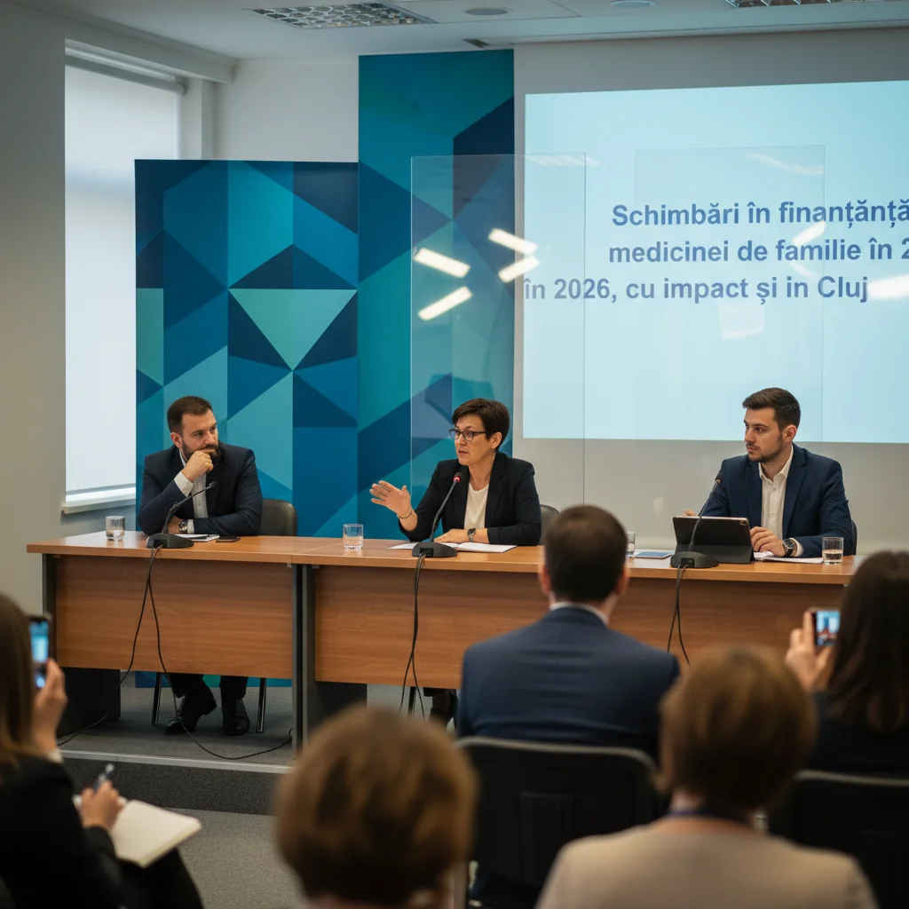 Noi reguli de finanțare pentru medicina de familie din Cluj-Napoca, începând cu 2026