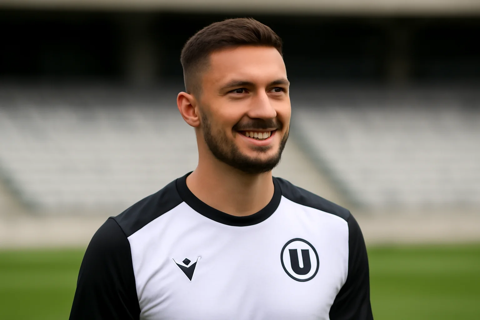 Noul fundaș dreapta al Universității Cluj, Dino Mikanovic, fascinat de șansa de a evolua pentru un club de top din România!