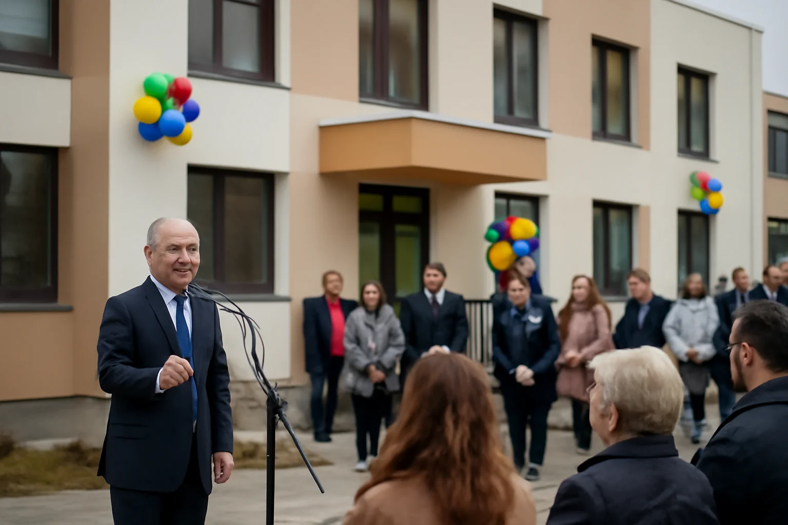 O nouă creșă inaugurată, Emil Boc anunță 5 creșe în construcție cu 300 de locuri