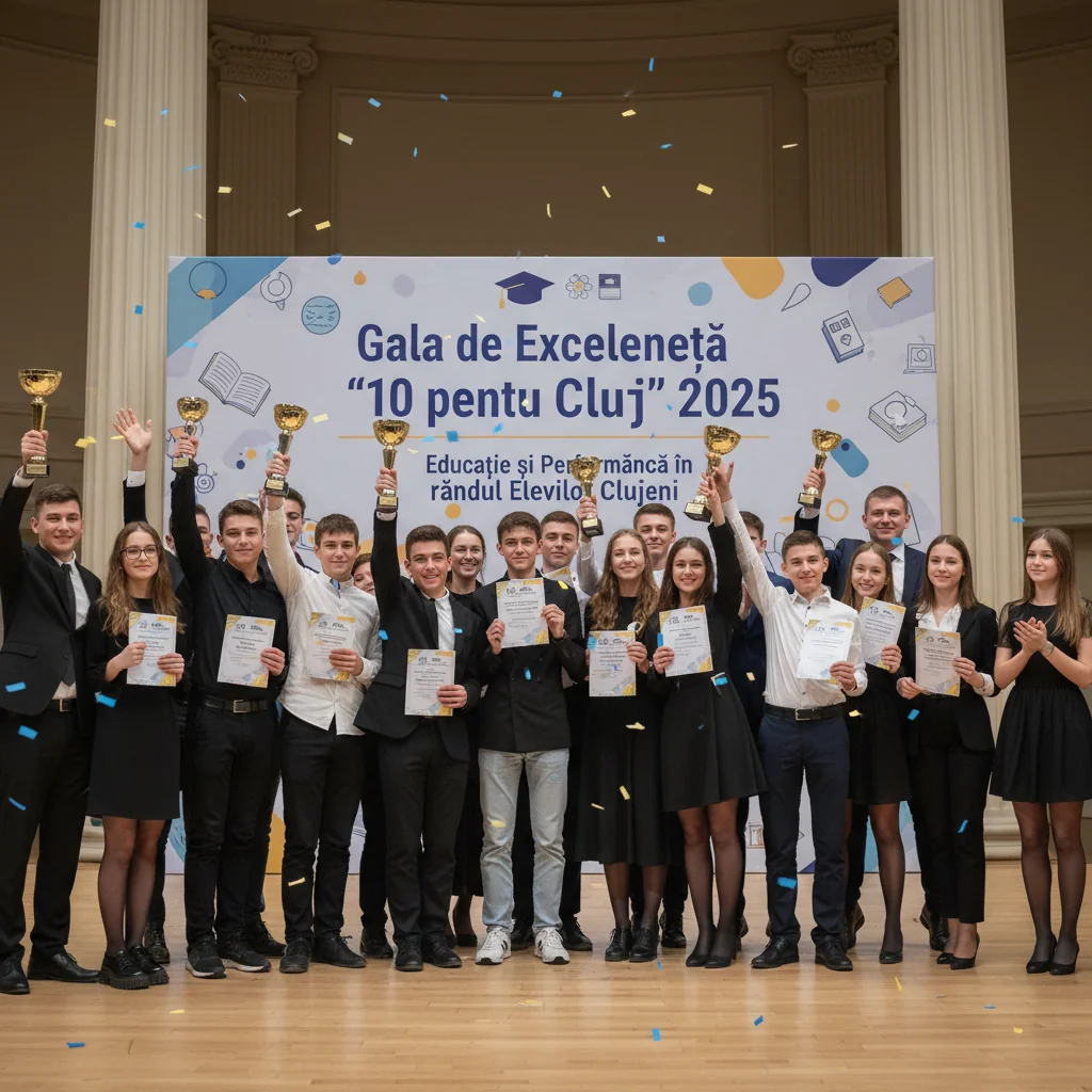 Performanțe remarcabile ale elevilor clujeni în educație