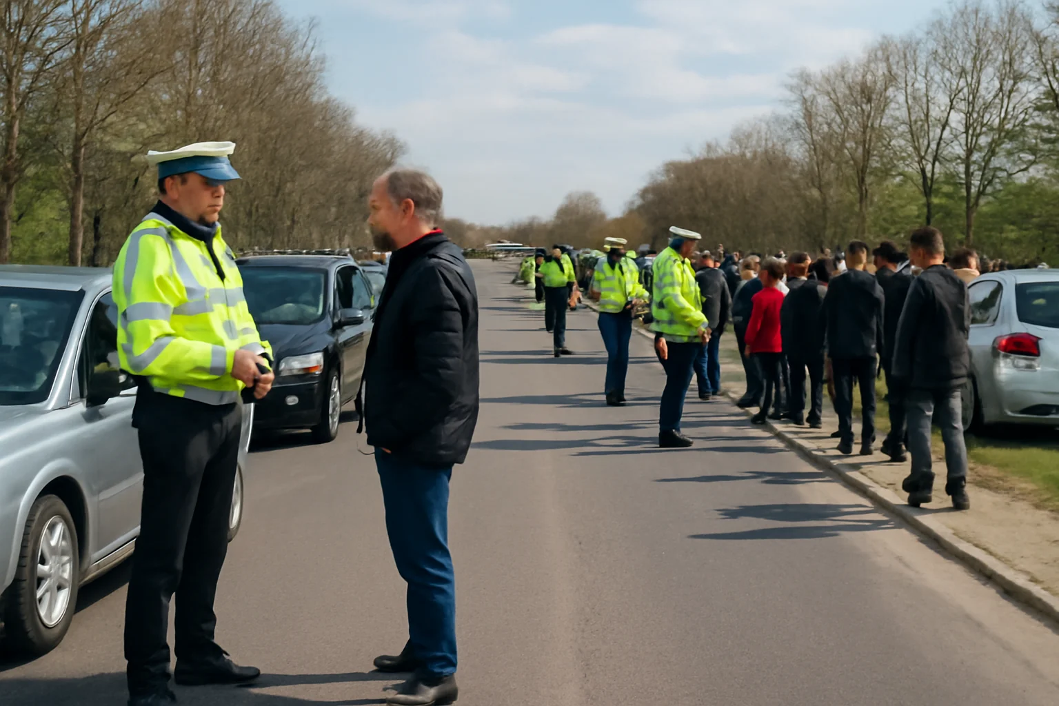 peste 70 de persoane controlate în doar două ore pe Calea Dezmirului și Platanilor