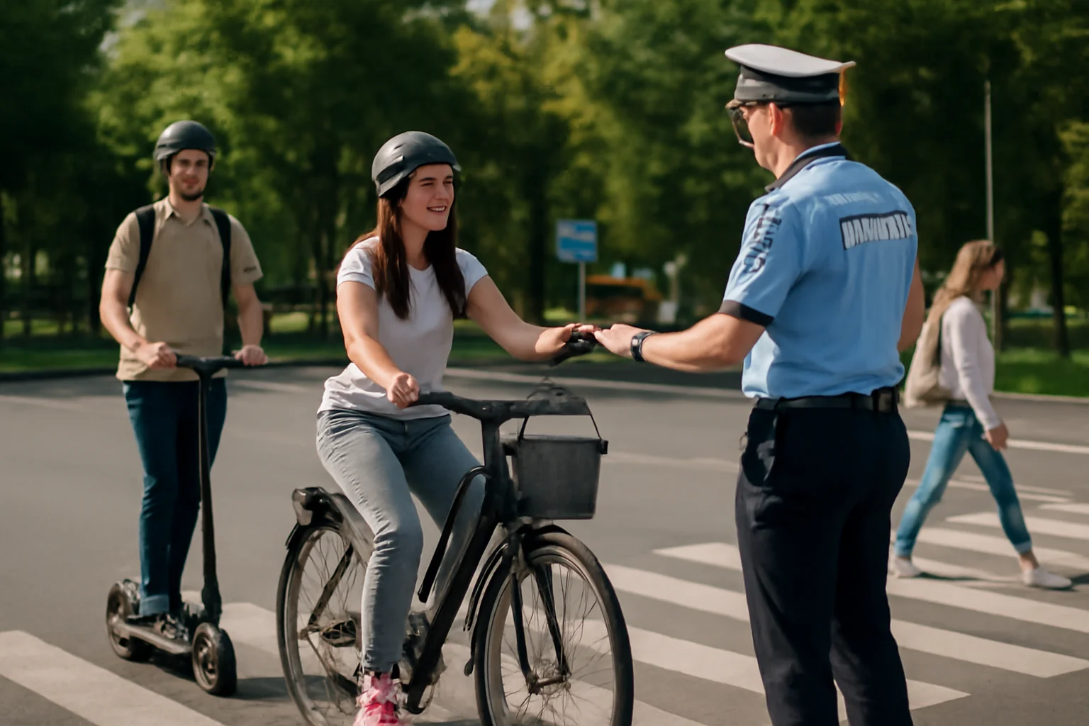 Poliția Rutieră Cluj: Campanie și Recomandări Esențiale pentru Siguranța Pietonilor, Bicicliștilor și Utilizatorilor de Trotinete, 19-25 Mai