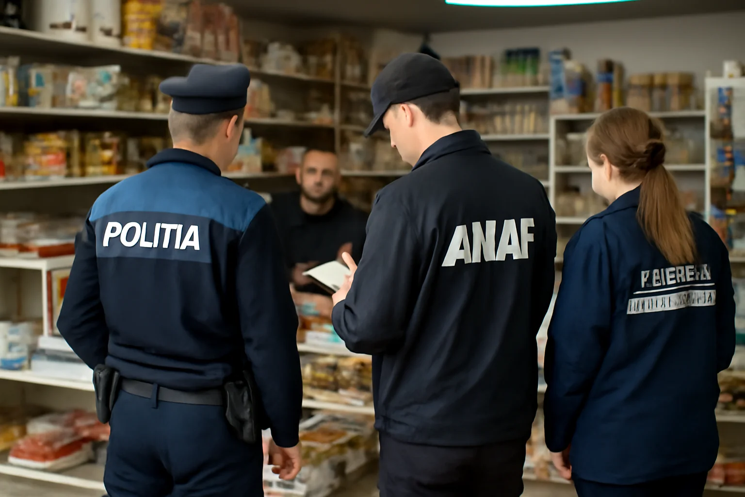 Poliția și ANAF împreună cu Protecția Consumatorilor au aplicat sancțiuni severe și au stopat activități comerciale ilegale
