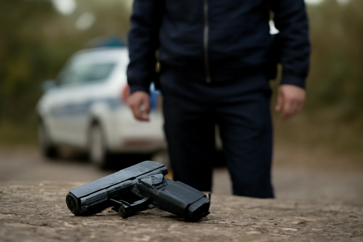 Polițiști clujeni descoperă armă ilegală în scandal familial
