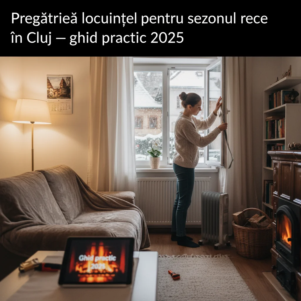 Pregătirea locuinței pentru sezonul rece în Cluj – ghid practic 2025
