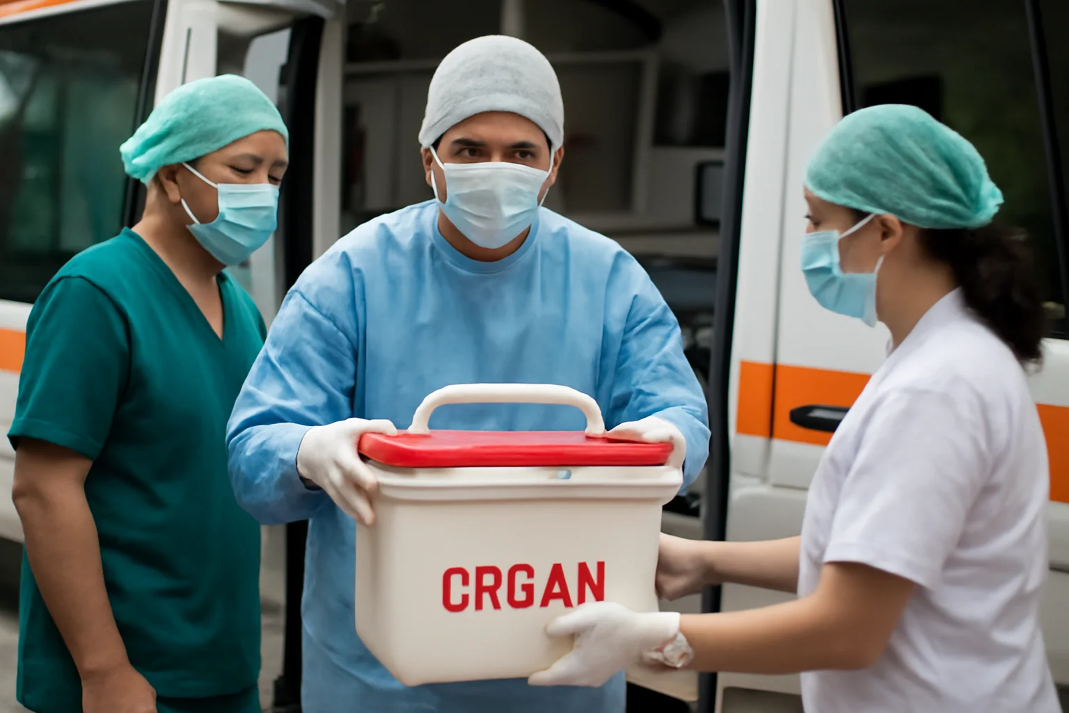 Prelevare de organe cu participarea medicilor din Cluj-Napoca la Târgu Mureș
