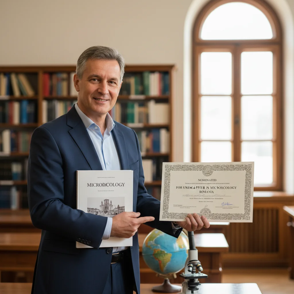 Profesor de la UBB Cluj, nominalizat din România la Premiul UNESCO pentru Microbiologie