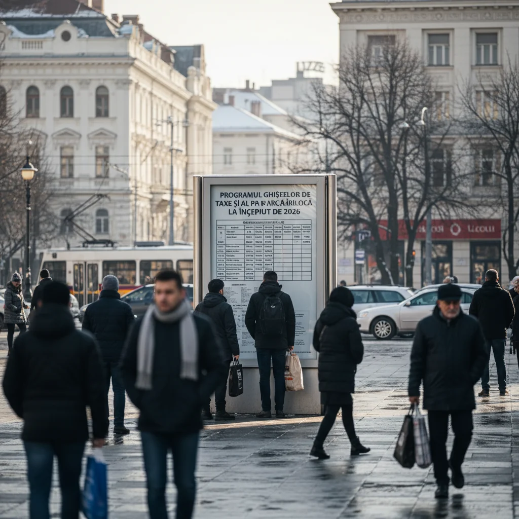 Programul ghișeelor de taxe și al parcărilor în Cluj-Napoca la început de 2026