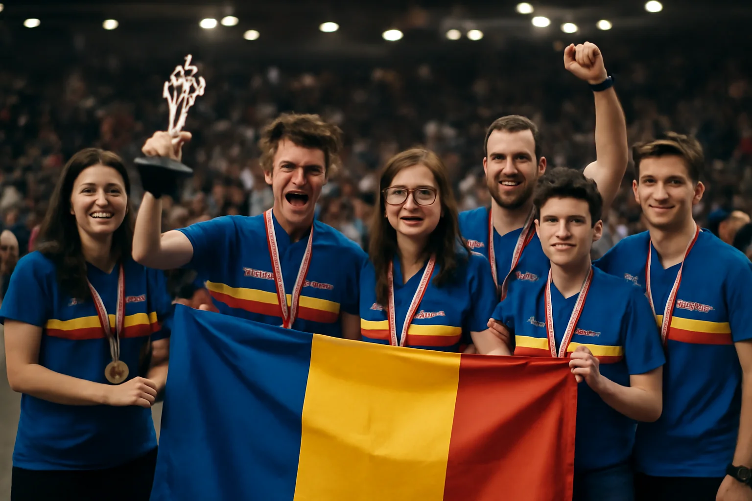 România triumfă la Campionatul Mondial de Robotică FIRST