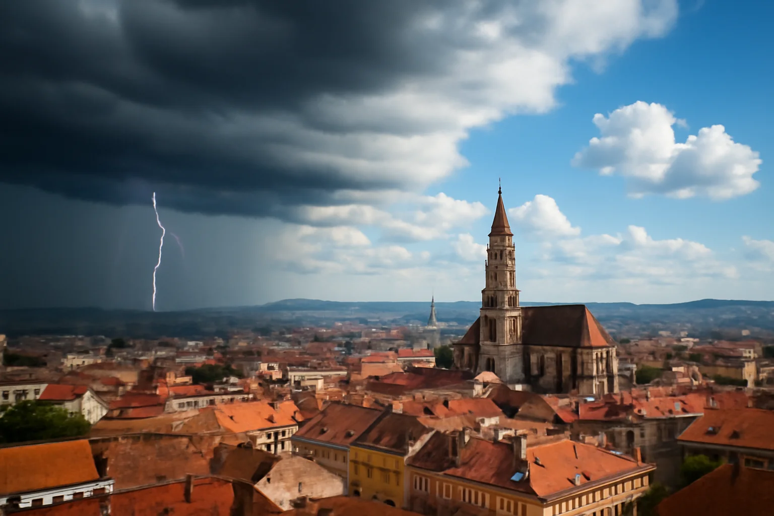 Schimbări neașteptate de vreme la Cluj în ultimele zile din iulie. Descoperă prognoza meteo detaliată!