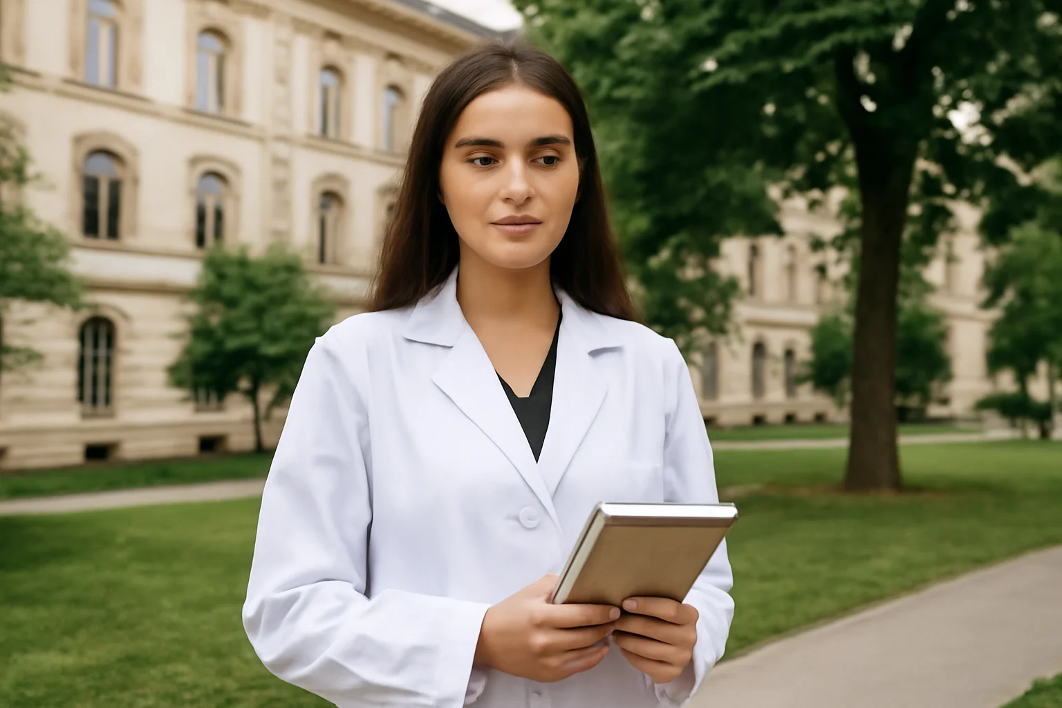 Șefa de promoție la Medicină UMFIH Cluj-Napoca: Sistemul nu ne susține, dar noi rămânem dedicați viitorului nostru acasă