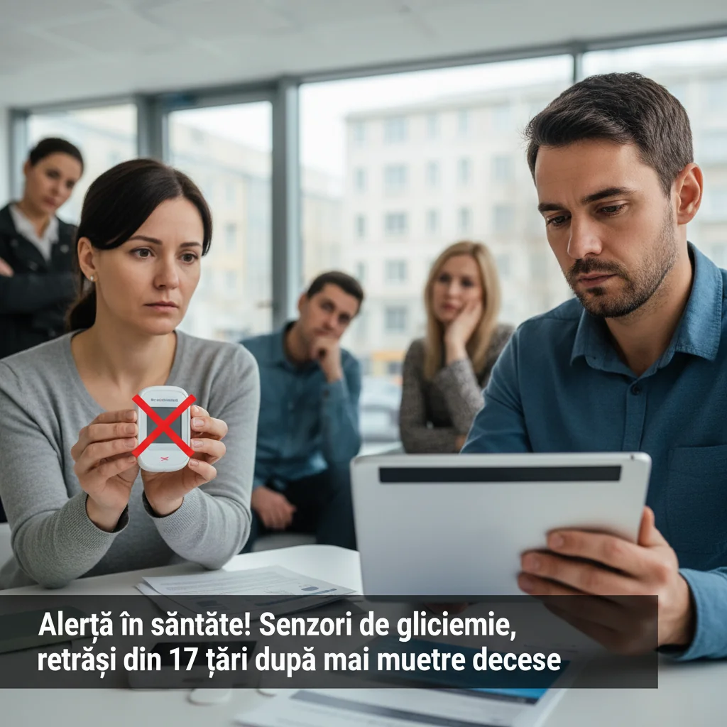 Senzori de glicemie retrași în 17 țări după decese multiple