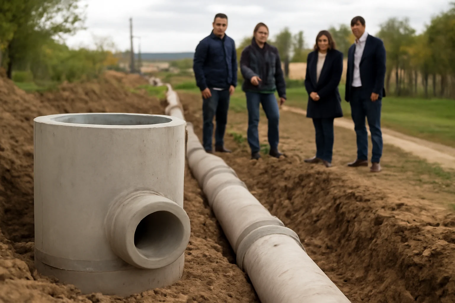 Sistem de canalizare modernizat lângă Cluj-Napoca: recepție finală la Tritenii de Jos și Tritenii de Sus