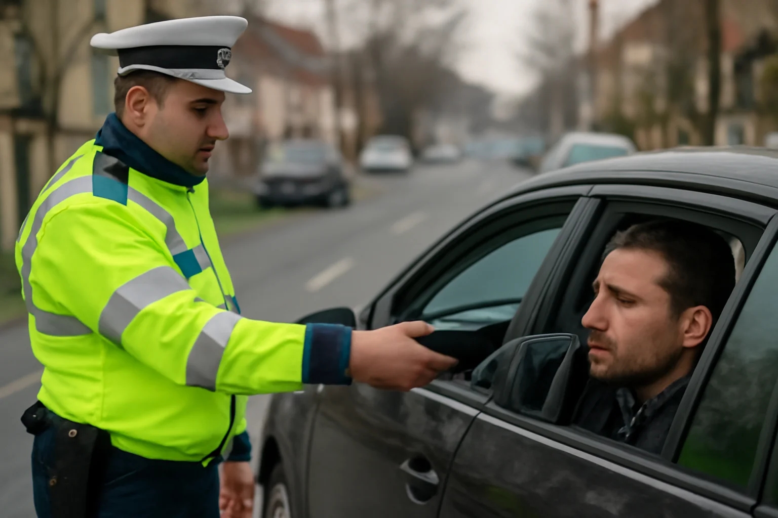 Șofer fără permis, beat și vitezoman, amenință siguranța în Turda