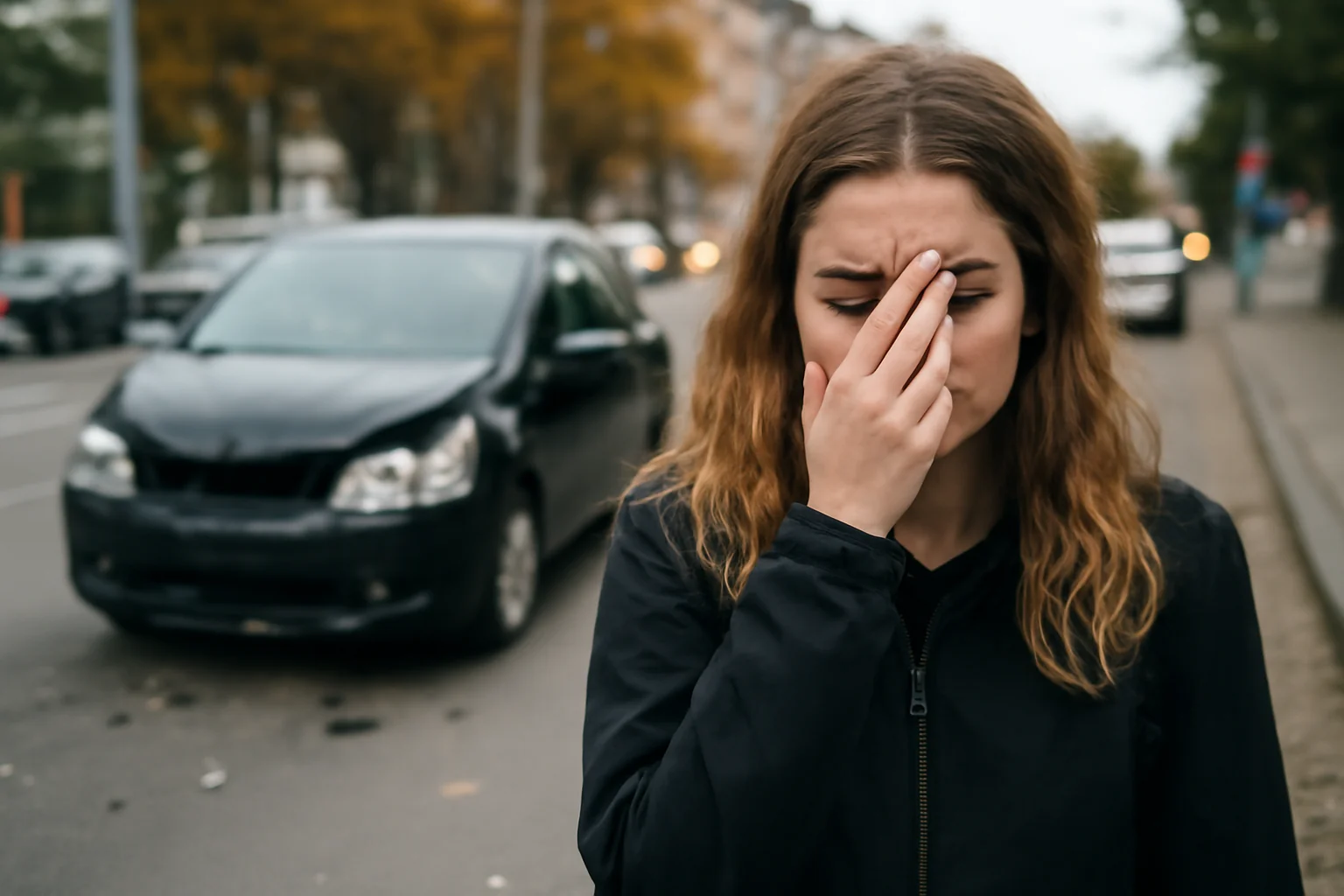 Șoferiță de 20 de ani, sub influența alcoolului, implicată într-un incident rutier în Cluj-Napoca