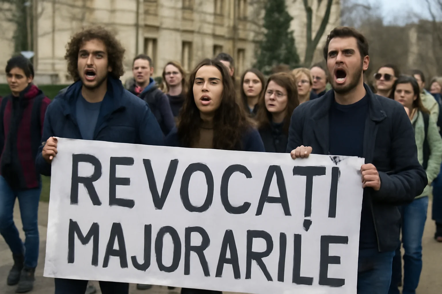 Studenții de la UBB Cluj protestează din nou și solicită anularea creșterii taxelor, acuzând doar o consultare de formă
