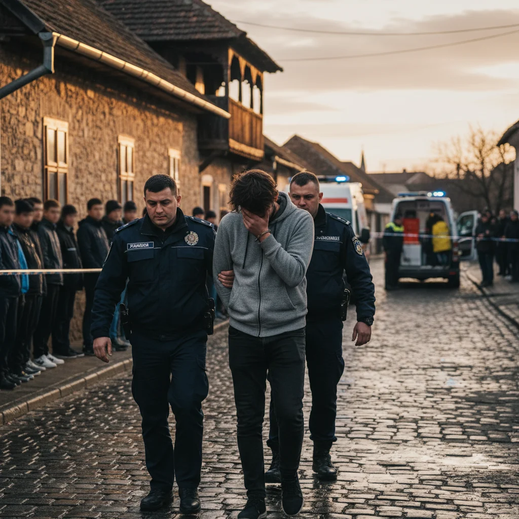 Tânăr din Cluj-Napoca arestat preventiv la Huedin după agresarea unui bărbat