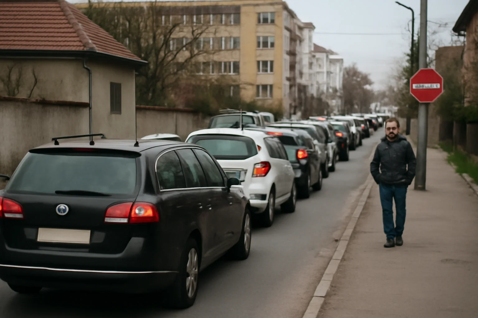 Trafic dat peste cap după introducerea unui sens unic într-un cartier din Cluj-Napoca
