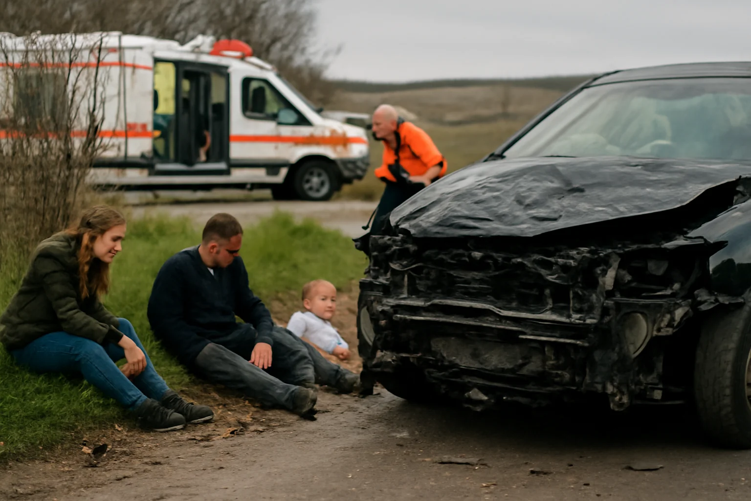 Trei persoane rănite într-un accident rutier în județul Cluj; șofer drogat, caz investigat la Cluj-Napoca