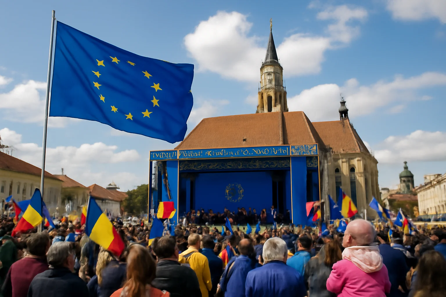 UE Adaugă Valoare Fiecărui Român - Evenimente la Cluj-Napoca pentru Ziua Independenței Naționale.